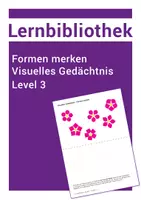 Vorschau - Arbeitsblätter - 3 Arbeitsblätter - Lesen lernen - Formen merken - Deckblatt