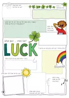 Vorschau - Arbeitsblätter - What does LUCK smell like? - Sketchnotes - Seite 2
