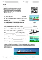 Vorschau - Arbeitsblätter - Lernposter + Arbeitsblatt zum Thema "Elbe" + Onlineübung & MP3 + Mindmap + Infografik - Seite 1