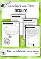 Vorschau - Unterrichtsreihen - Ethik - Lerntheke Berufe - Deckblatt