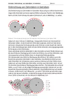 Vorschau - Arbeitsblätter - Getriebe - Drehrichtung von Zahnradgetrieben - Zahnräder - Seite 1