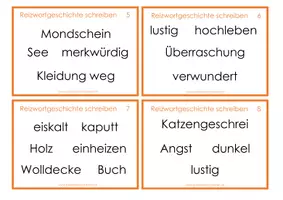 Vorschau - Aufgabenkarten - Reizwortgeschichte - Seite 2