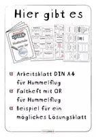 Vorschau - Arbeitsblätter - ProgrammMUSIK Hummelflug 🐝 Werkbetrachtung • Arbeitsblatt Faltheft - Seite 2