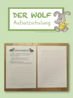 Vorschau - Anderer Materialtyp - Der Wolf - Aufsatzschulung - Deckblatt
