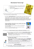 Vorschau - Arbeitsblätter - Blumenstrauß nach Van Gogh - Homeschooling Aufgabe - Deckblatt
