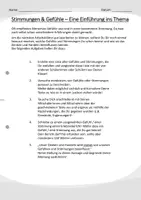 Vorschau - Arbeitsblätter - Lernposter + Arbeitsblätter zum Thema 'Stimmungen & Gefühle' + Infografiken - Seite 2