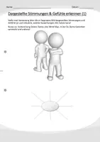 Vorschau - Arbeitsblätter - Lernposter + Arbeitsblätter zum Thema 'Stimmungen & Gefühle' + Infografiken - Seite 3