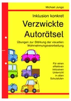 Vorschau - Arbeitsblätter - Wahrnehmungstraining 2: Auto - Deckblatt