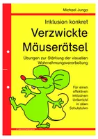 Vorschau - Arbeitsblätter - Wahrnehmungstraining 7: Maus - Deckblatt