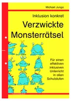 Vorschau - Arbeitsblätter - Wahrnehmungstraining 8: Monster - Deckblatt