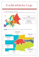 Vorschau - Arbeitsblätter - Schweiz - Nachbarländer - Seite 3