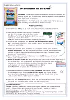 Vorschau - Mal- und Bastelvorlagen - Kunsteinheit "Prinzessin auf der Erbse" - perfekt für's Homeschooling - Deckblatt