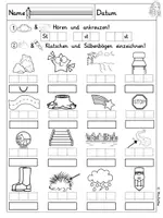 Vorschau - Arbeitsblätter - St,Sp,Sch hören, nachspuren, schreiben, lesen - Seite 2