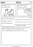Vorschau - Arbeitsblätter - Das kann ich schon! Lernstandserhebung Deutsch | Klasse 1 - Seite 2