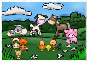 Vorschau - Arbeitsblätter - Deutsch als Zweitsprache (DAZ) - Tiere auf dem Bauernhof - Seite 2