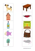 Vorschau - Arbeitsblätter - Vorschulheft für den Kindergarten Teil 7: Reime - Seite 1