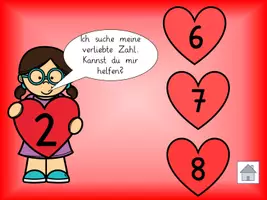 Vorschau - Interaktives Material - Verliebte Zahlen (interaktives PDF) - Seite 3