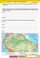 Vorschau - Arbeitsblätter - Amazonien – Abbau von Bodenschätzen - Deckblatt