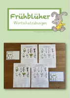 Vorschau - Arbeitsblätter - Wortschatz FRÜHBLÜHER - Deckblatt