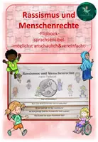 Vorschau - Arbeitsblätter - Flipbook Menschenrechte I Rassismus I Grundrechte - Deckblatt