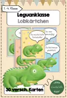 Vorschau - Bildkarten - Leguanklasse 30 Lobkärtchen - Deckblatt