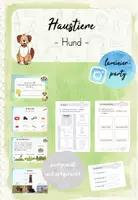 Vorschau - Unterrichtsreihen - Haustiere: Hund (Kl. 1) - Deckblatt