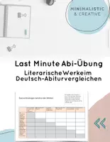 Vorschau - Arbeitsblätter - Last-Minute Abi-Übung Querverweise - Deckblatt
