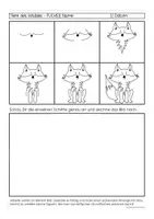 Vorschau - Arbeitsblätter - Kostenlos! Sketchnotes zeichnen lernen - FUCHS (aus der Serie Tiere des Waldes) - Seite 2