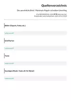 Vorschau - Arbeitsblätter - Der persönliche Brief / Merkmale-Regeln-schreiben-Umschlag - Seite 1