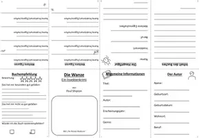 Vorschau - Arbeitsblätter - "Die Wanze" von Paul Shipton - Booklet (Faltheftchen) - Seite 2