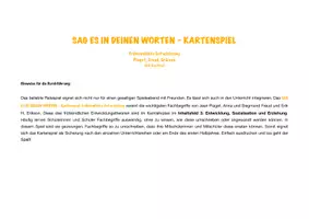 Vorschau - Spiele - Spiele für den Pädagogikunterricht - Seite 1
