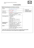 Vorschau - Merkblätter - Formulierungen zum Verfassen von Briefen - Deckblatt