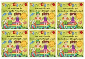 Vorschau - Bildkarten - Grußkarte für die Pfingstferien - Seite 3