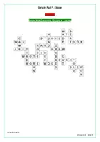 Vorschau - Spiele - KOSTENLOS: Crossword Simple Past - 7. Klasse - Seite 3