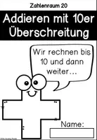 Vorschau - Unterrichtsreihen - Addieren mit 10er Überschreitung/Übergang im ZR 20 - Arbeitsblätter + Lösungen - Seite 2