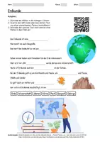 Vorschau - Arbeitsblätter - Lernposter + Arbeitsblatt zum Thema "Erdkunde" + Onlineübung & MP3 + Mindmap + Infografik - Seite 1