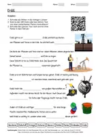 Vorschau - Arbeitsblätter - Lernposter + Arbeitsblatt zum Thema "Erdöl" + Onlineübung & MP3 + Mindmap + Infografik - Seite 1