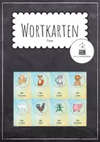 Vorschau - Fördermaterial/Inklusion - Wortkarten Tiere - DaZ/Anfangsunterricht - Deckblatt