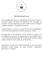 Vorschau - Fördermaterial/Inklusion - Wortarten Winter - DaZ/Anfangsunterricht - Seite 1