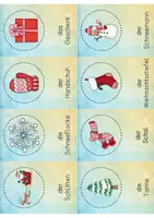 Vorschau - Fördermaterial/Inklusion - Wortkarten Weihnachten - DaZ/Anfangsunterricht - Seite 2