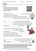Vorschau - Arbeitsblätter - Arbeitsblatt zum Thema "Erfinder" + Onlineübung & MP3 + Mindmap + Infografik - Deckblatt