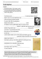 Vorschau - Arbeitsblätter - Lernposter + Arbeitsblatt zum Thema "Erich Kästner" + Onlineübung & MP3 + Mindmap + Infografiken - Seite 1