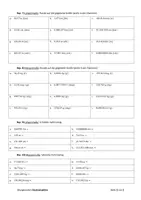 Vorschau - Arbeitsblätter - Übungszettel: Dezimalzahlen BASICS (mit Lösungen) - Seite 2