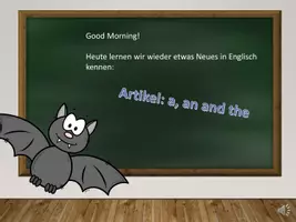 Vorschau - Präsentationen/Tafelbilder - Lernvideo und Folien zu den Artikeln a an and the - Seite 2