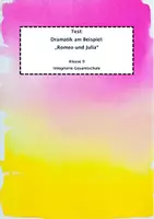 Vorschau - Test - Test: Dramatik + Romeo und Julia - Deckblatt