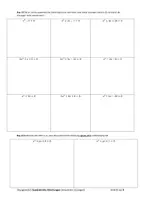 Vorschau - Arbeitsblätter - Übungszettel: Quadratische Gleichungen - Anzahl der Lösungen (mit Lösungen) - Seite 3