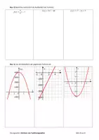 Vorschau - Arbeitsblätter - Übungszettel: Nullstellen einer Funktion (rechnerisch + graphisch) - Seite 3