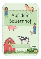 Vorschau - Arbeitsblätter - Auf dem Bauernhof: Arbeitsheft + Kartei - Seite 2