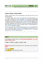 Vorschau - Arbeitsblätter - 16 Diktate à 3 Varianten für die 5. Kl. (mit RS-Regeln) - Seite 1