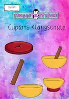 Vorschau - selbst erstellte Cliparts/Grafiken - Cliparts Klangschale - Deckblatt